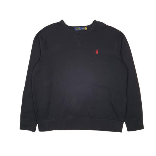 Mens Black Polo Ralph Lauren  Crewneck Jumper