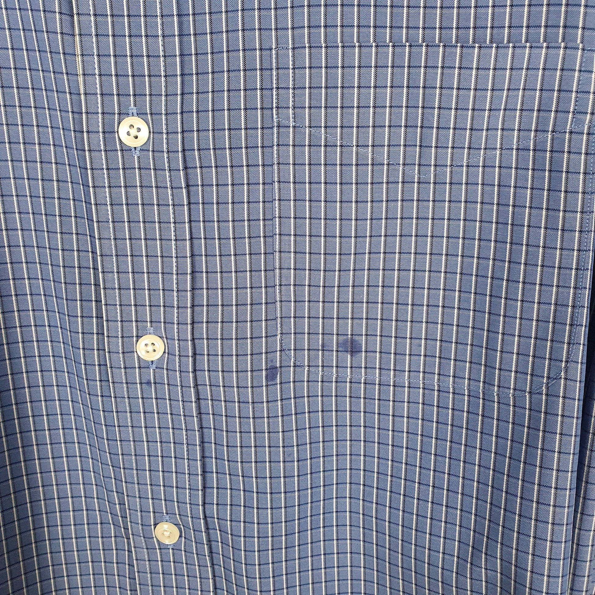 Mens Blue L.L.Bean   Shirt
