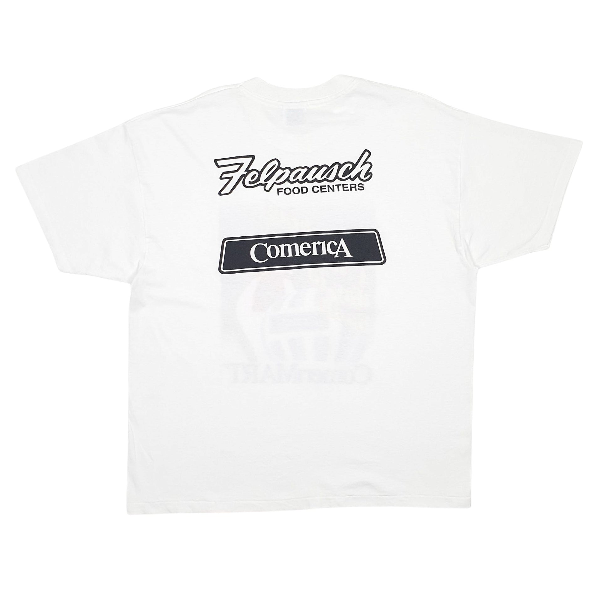 Mens White Hanes Single Stitch Vintage 90s  T Shirt