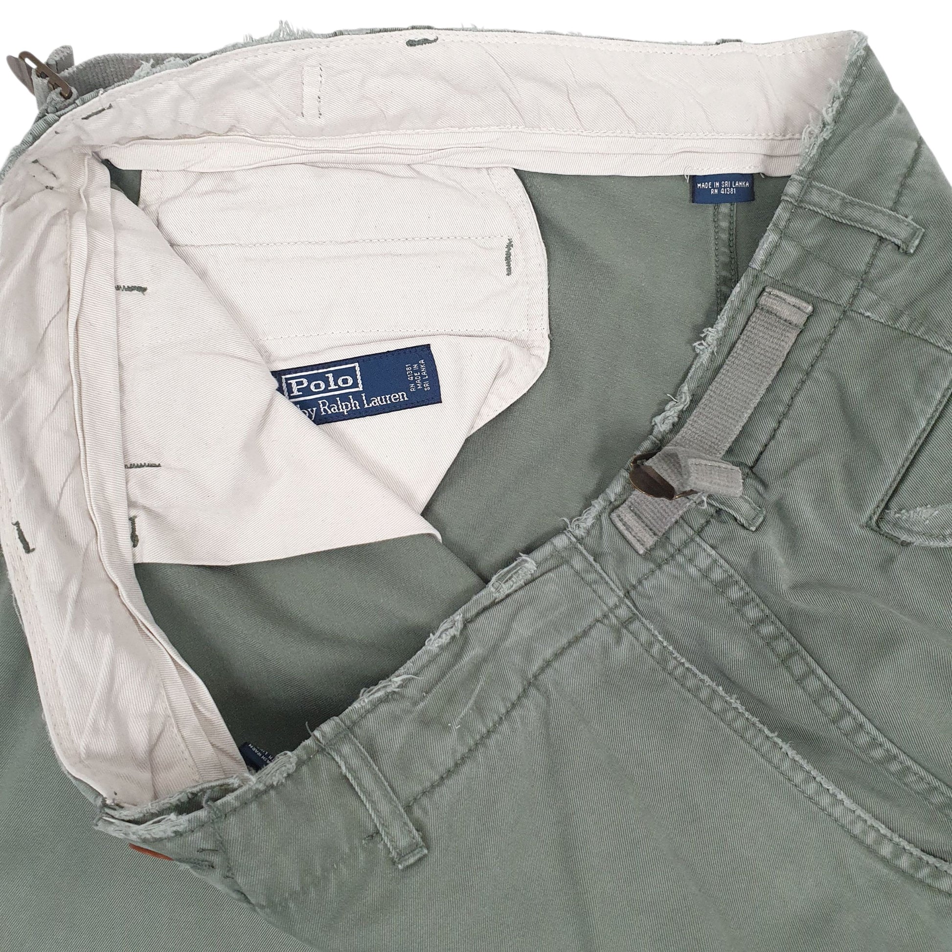 Mens Green Polo Ralph Lauren   Trousers