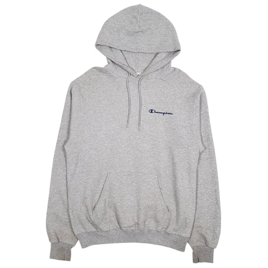 Mens Grey Champion  Hoodie Jumper
