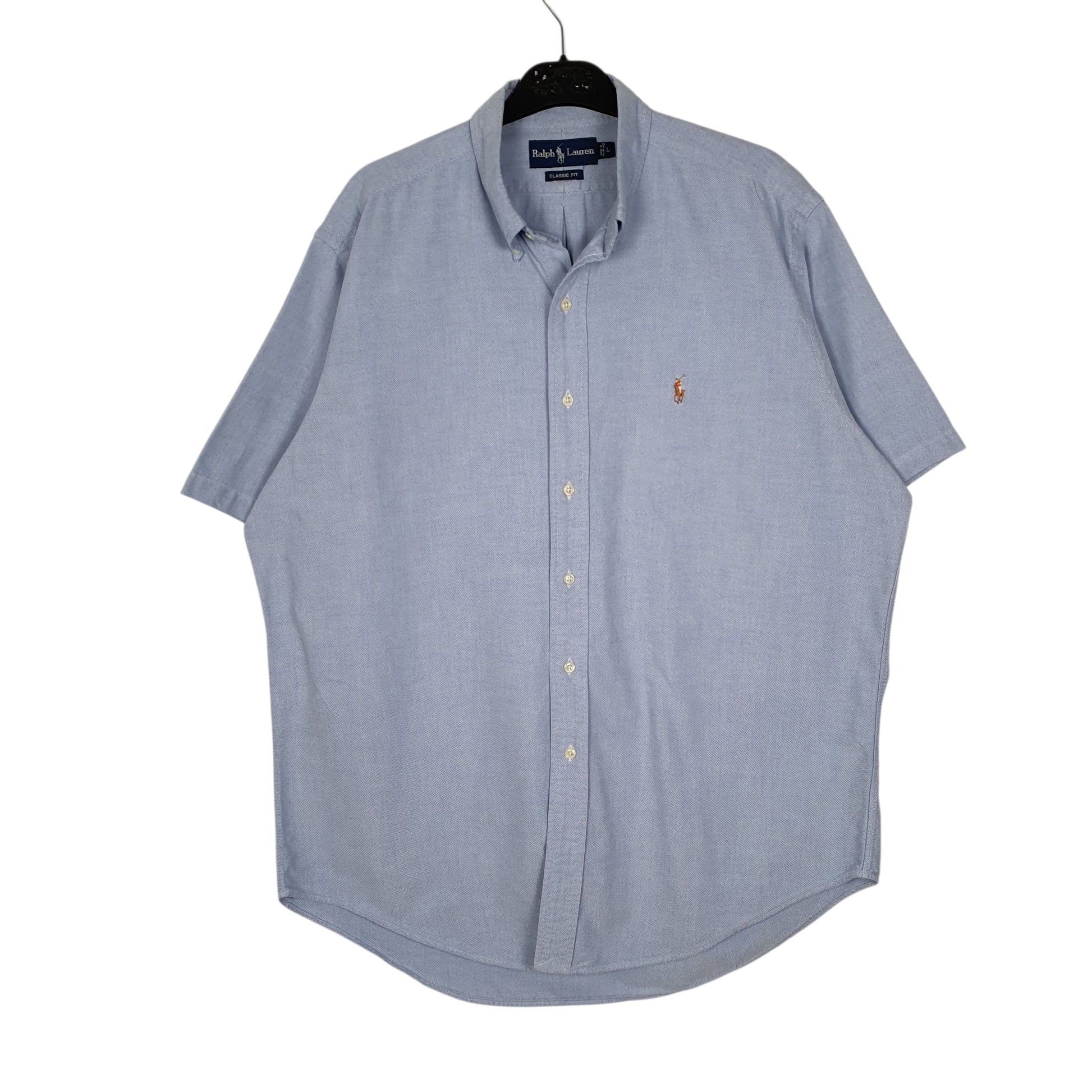 Mens Blue Ralph Lauren  Short Sleeve Shirt
