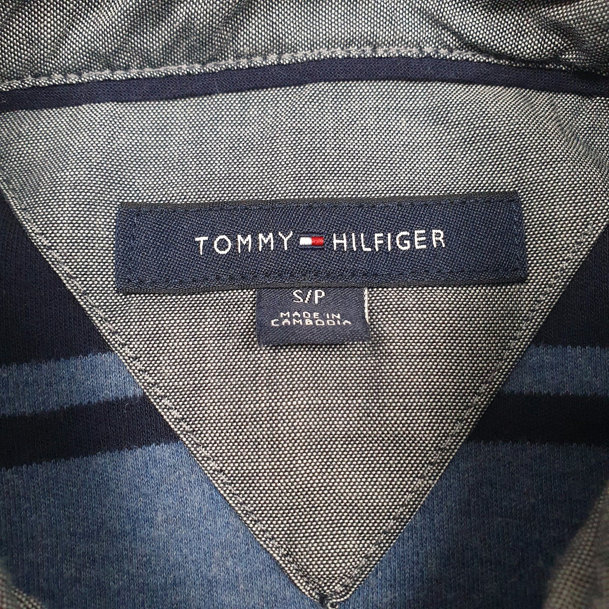 Mens Blue Tommy Hilfiger   Polo Shirt
