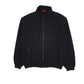 Mens Black GANT Fleece Lined Windbreaker Quarter Zip Coat