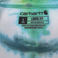 Mens White Carhartt Tie Dye  T Shirt