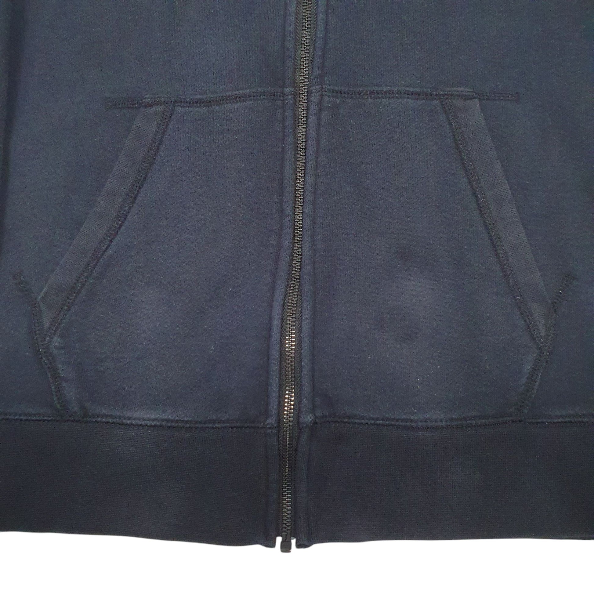 Womens Black Nike  Full Zip Jumper