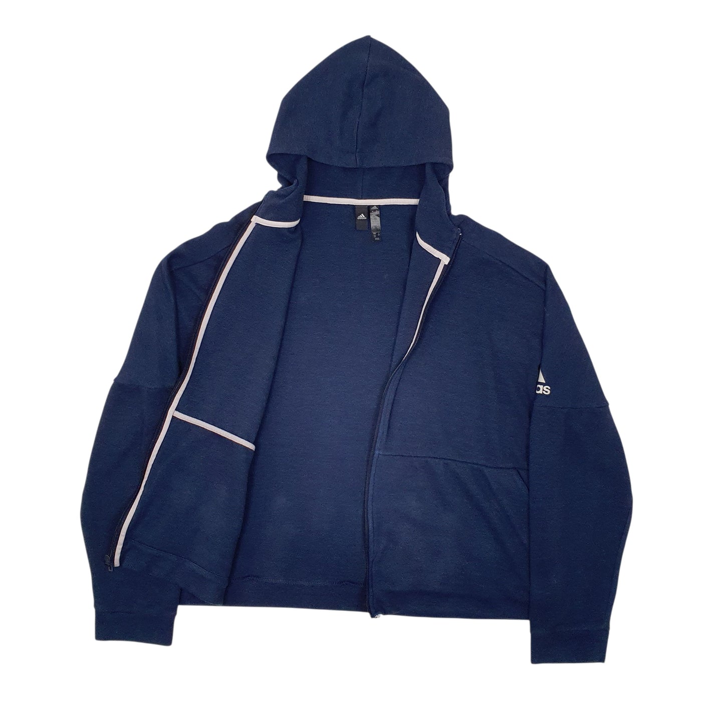 Womens Navy Adidas  Hoodie Jumper