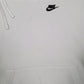 Mens White Nike  Hoodie Jumper