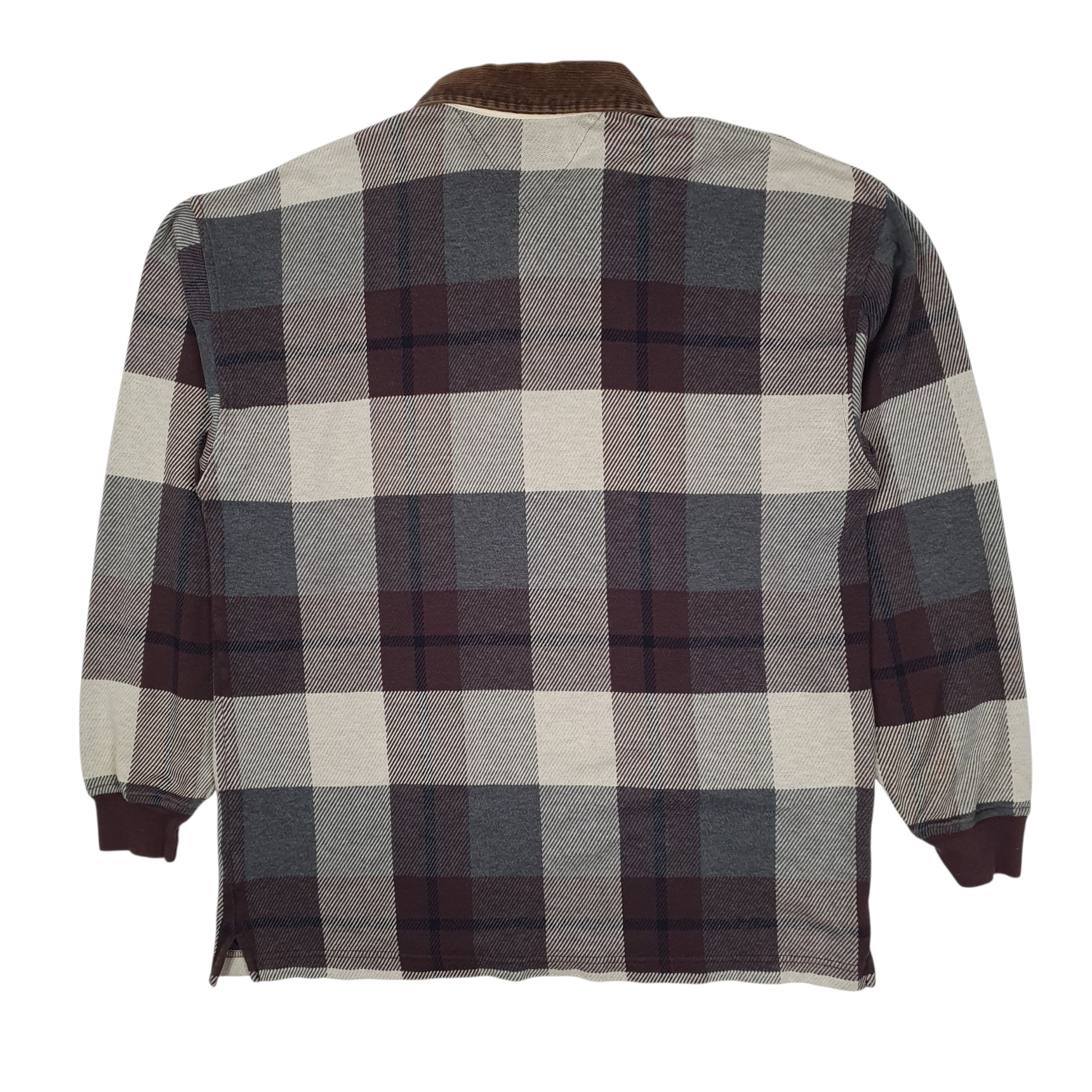 Mens Brown Tommy Hilfiger Vintage 00s Quarter Zip Jumper