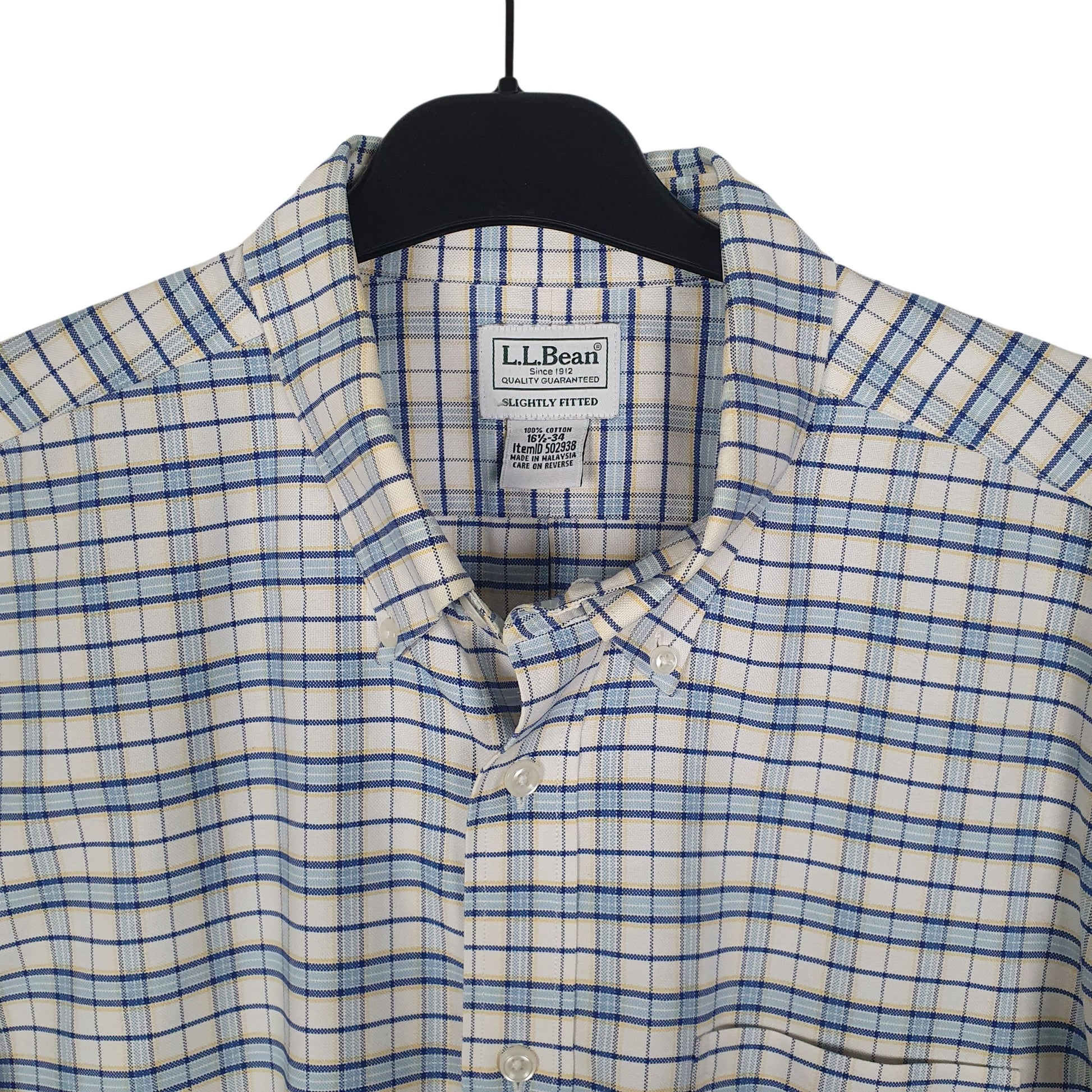 Mens Blue L.L.Bean   Shirt