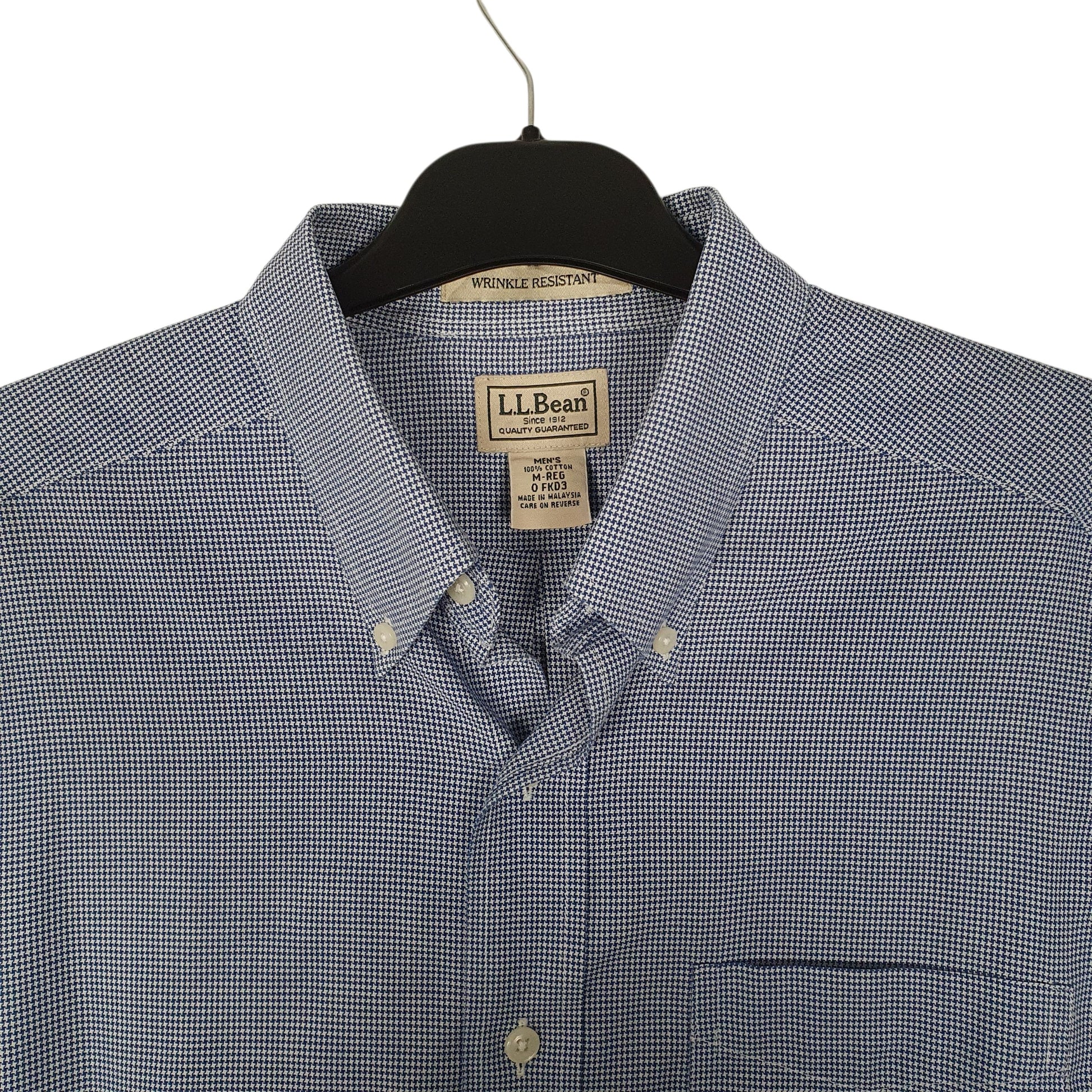 Mens Blue L.L.Bean   Shirt