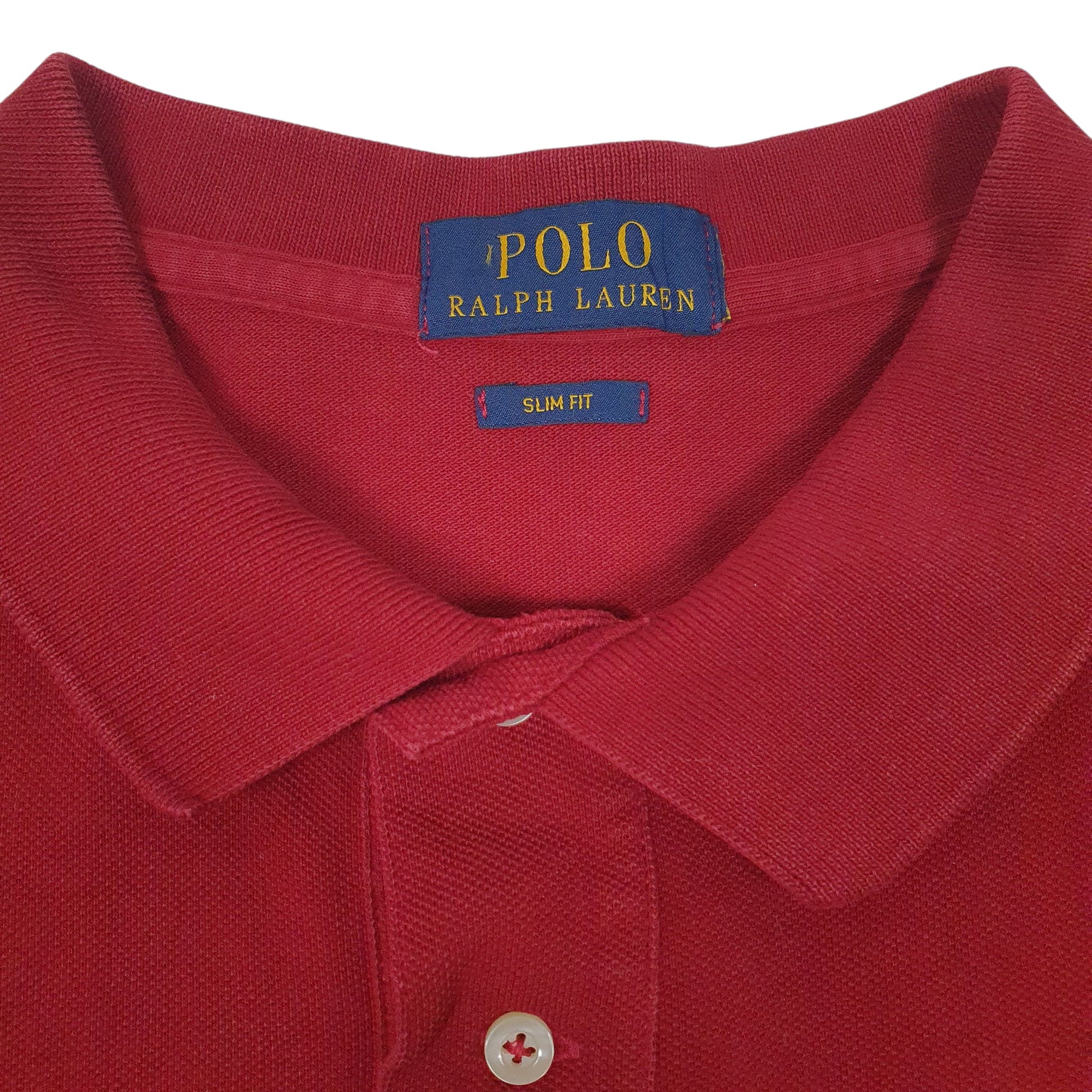 Mens Burgundy Polo Ralph Lauren   Polo Shirt