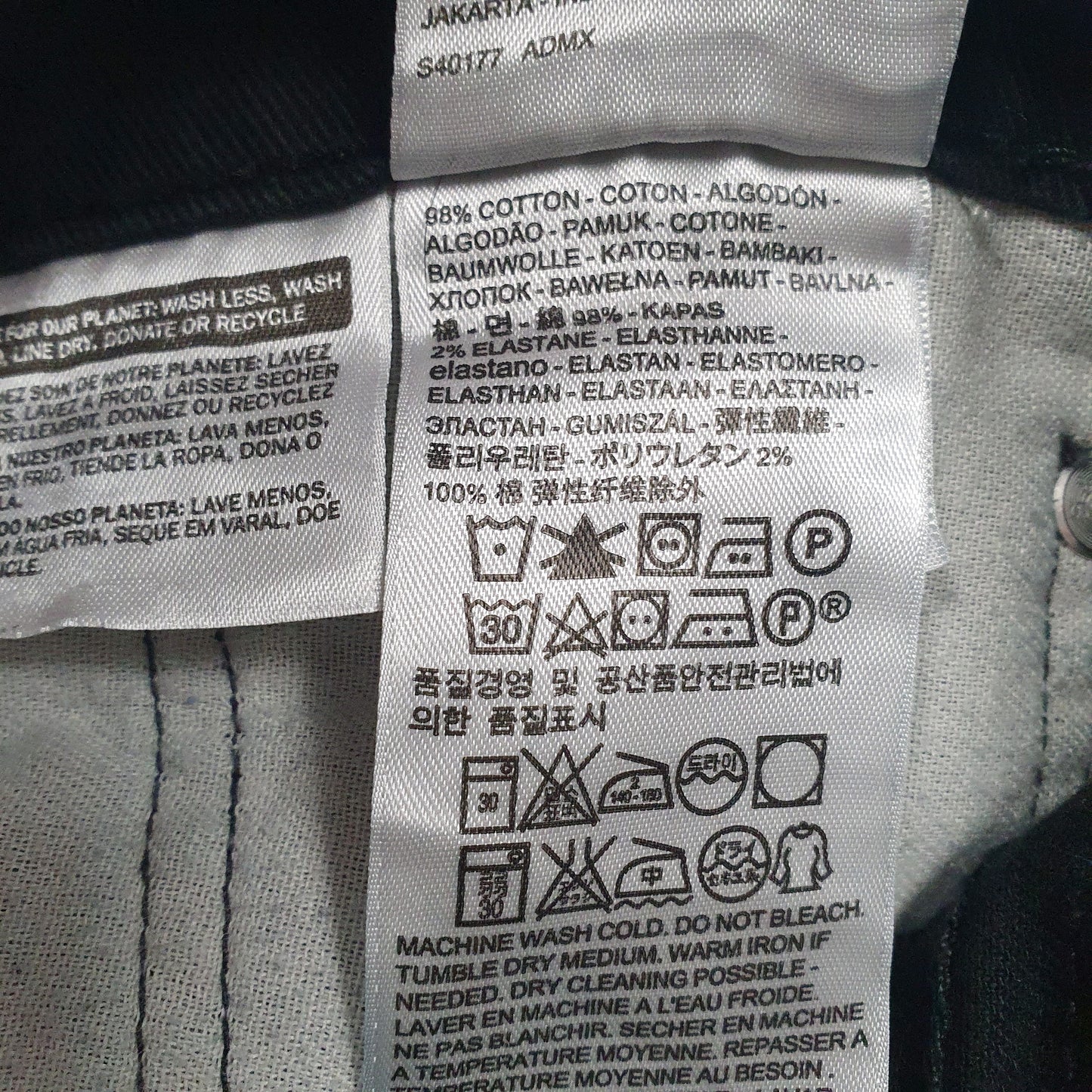 Mens Black Levis   Jeans