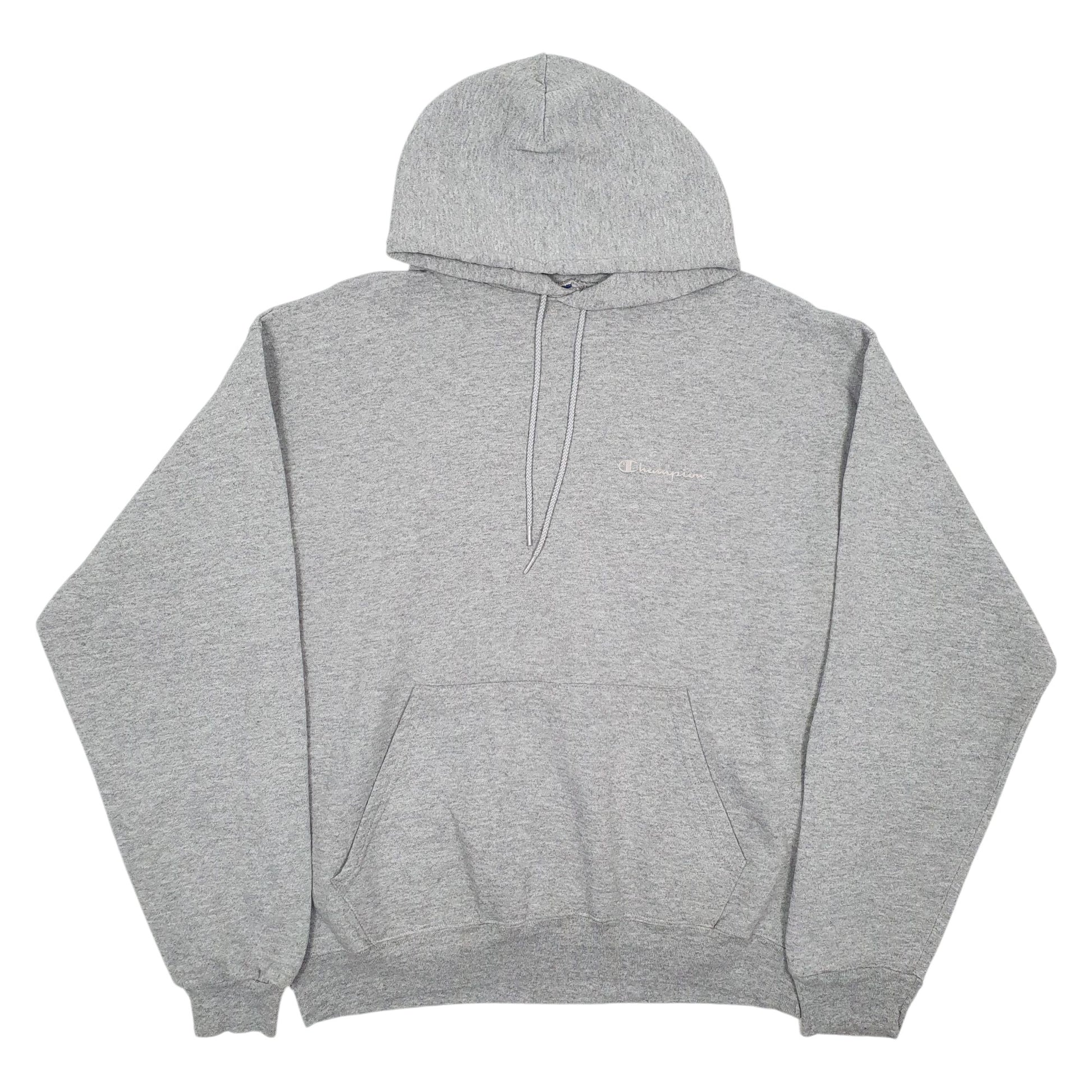 Mens Grey Champion  Hoodie Jumper