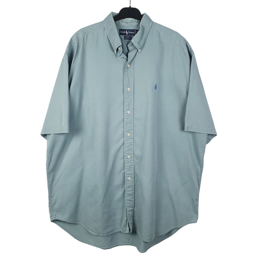 Mens Blue Ralph Lauren  Short Sleeve Shirt