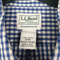 Mens Blue L.L.Bean   Shirt