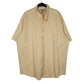 Mens Yellow L.L.Bean  Short Sleeve Shirt