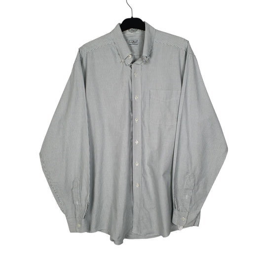 Mens Green L.L.Bean  Long Sleeve Shirt