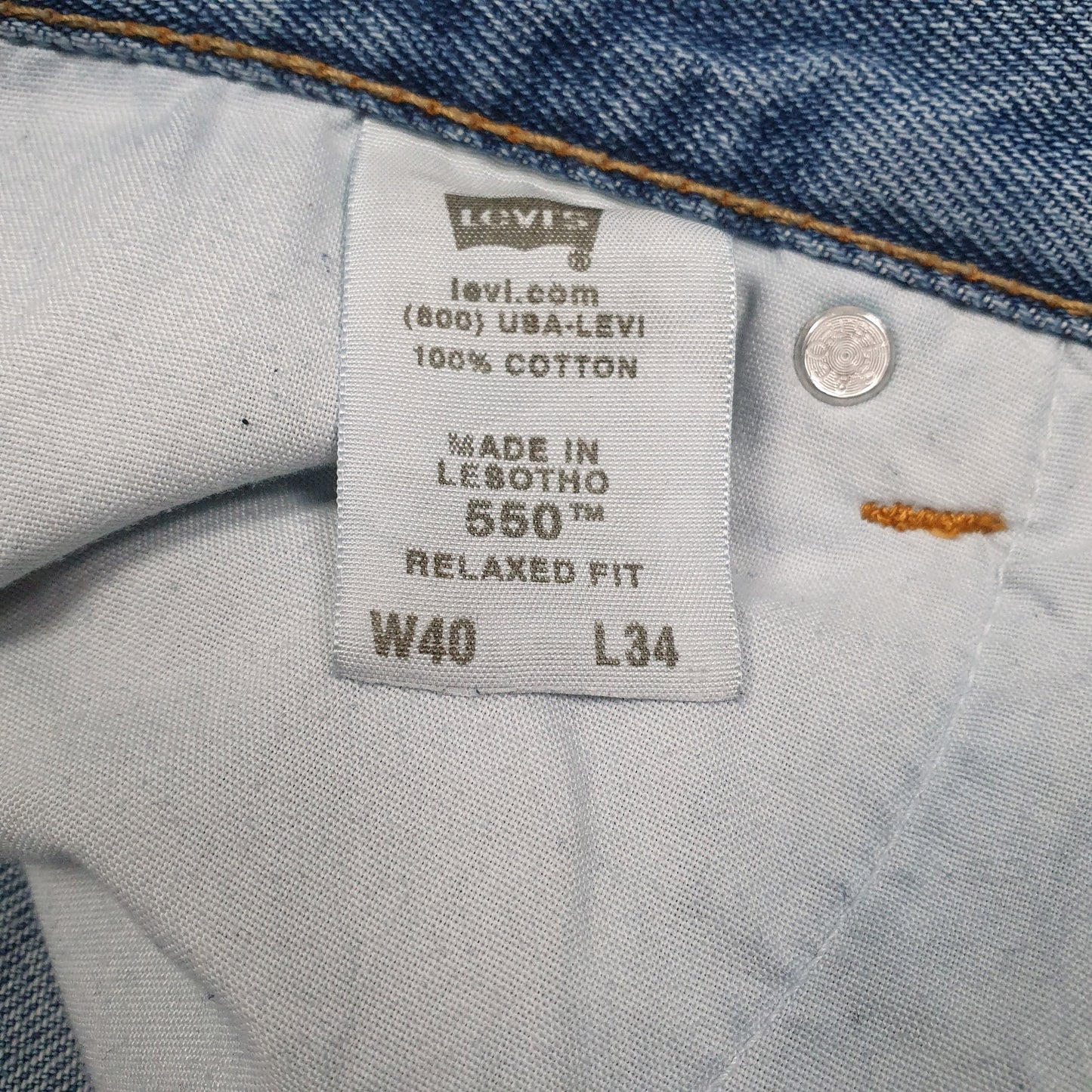 Mens Blue Levis   Jeans