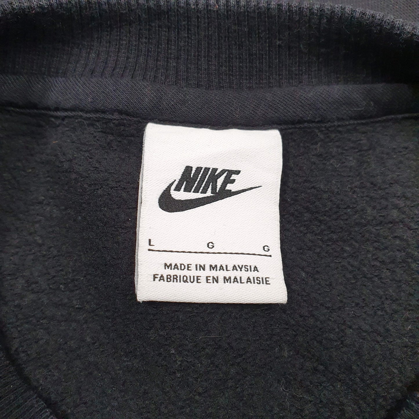 Womens Black Nike  Crewneck Jumper