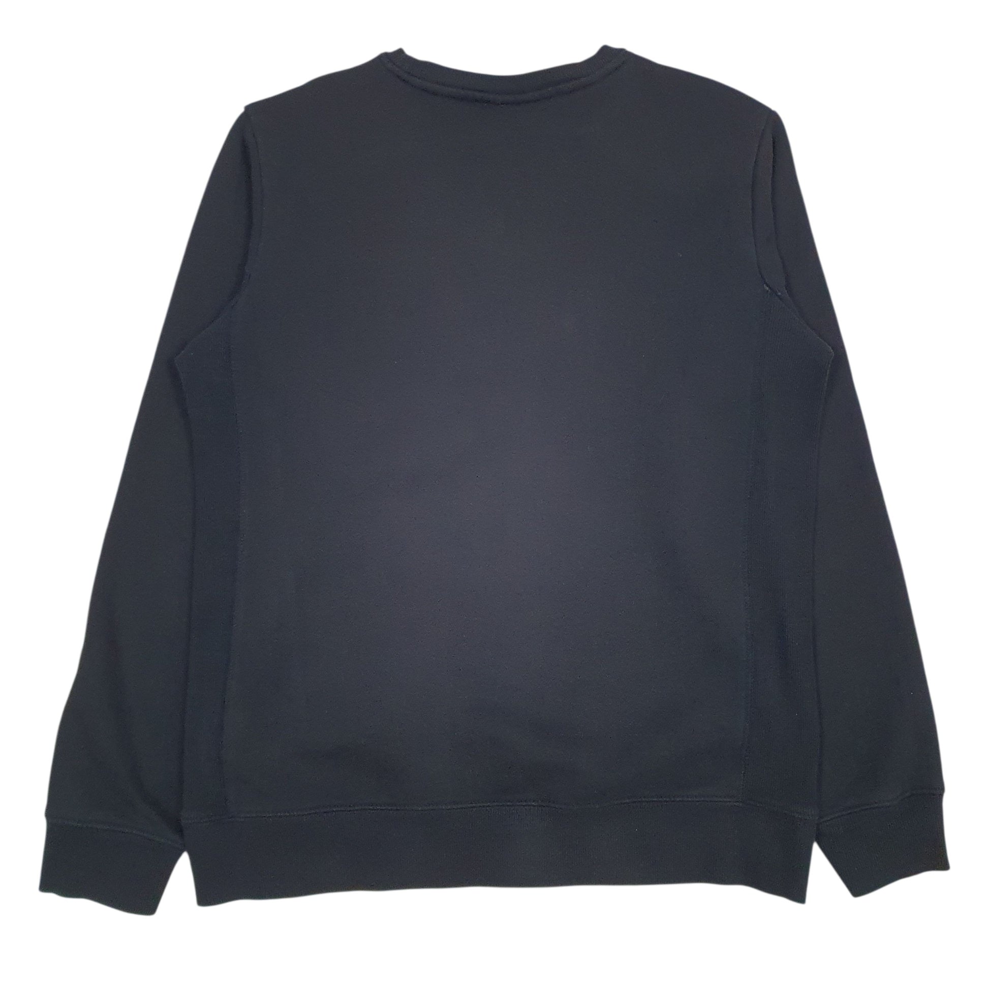 Mens Black Champion  Crewneck Jumper
