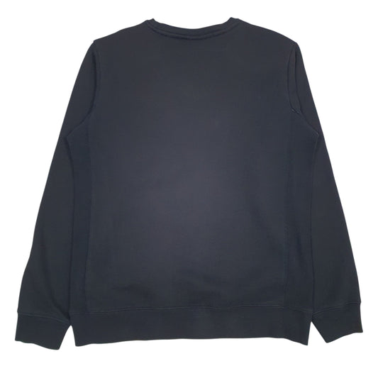Mens Black Champion  Crewneck Jumper