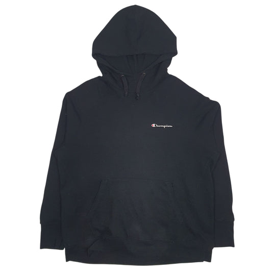 Mens Black Champion  Hoodie Jumper