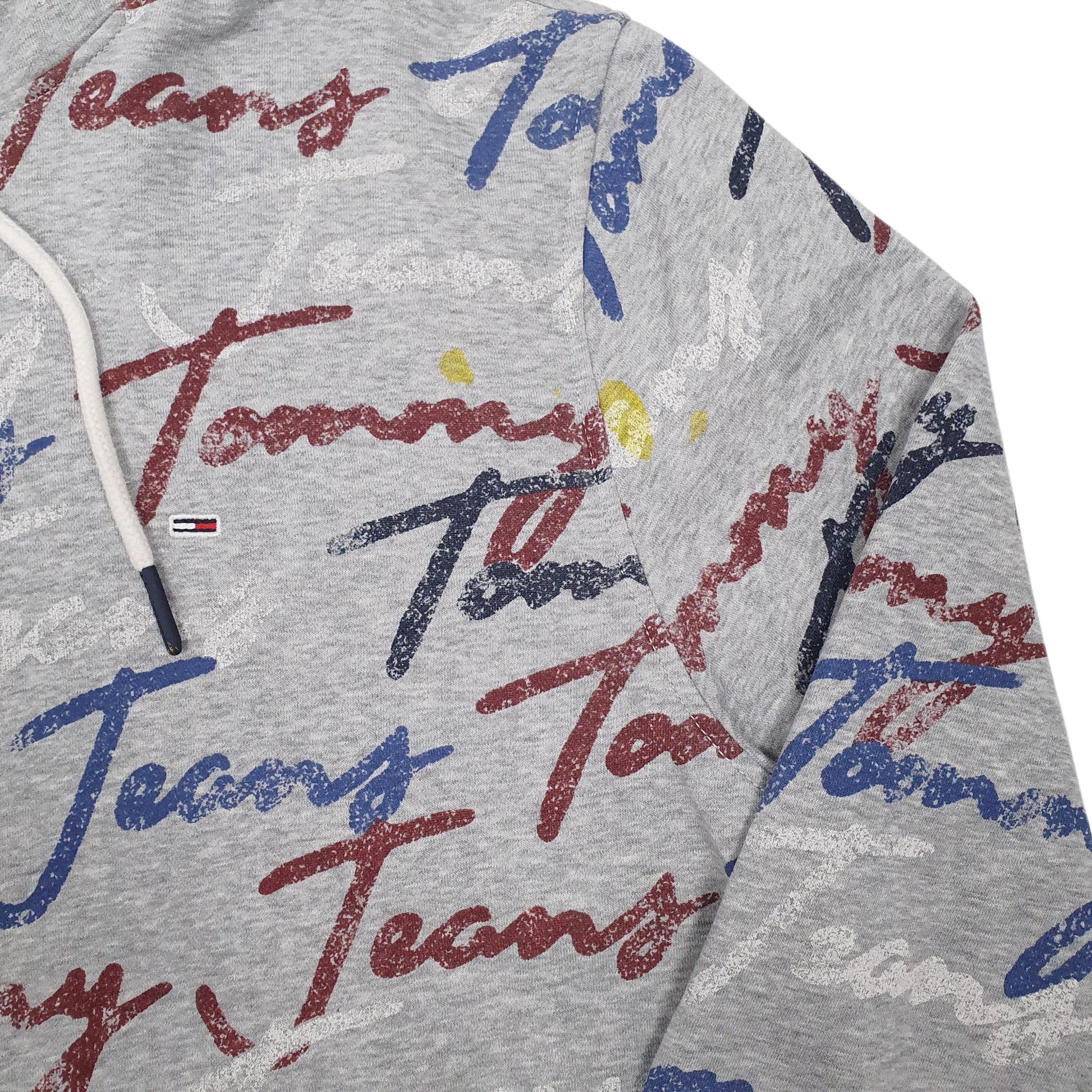 Mens Grey Tommy Hilfiger  Hoodie Jumper