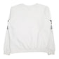 Womens White Fila Spellout Crewneck Jumper