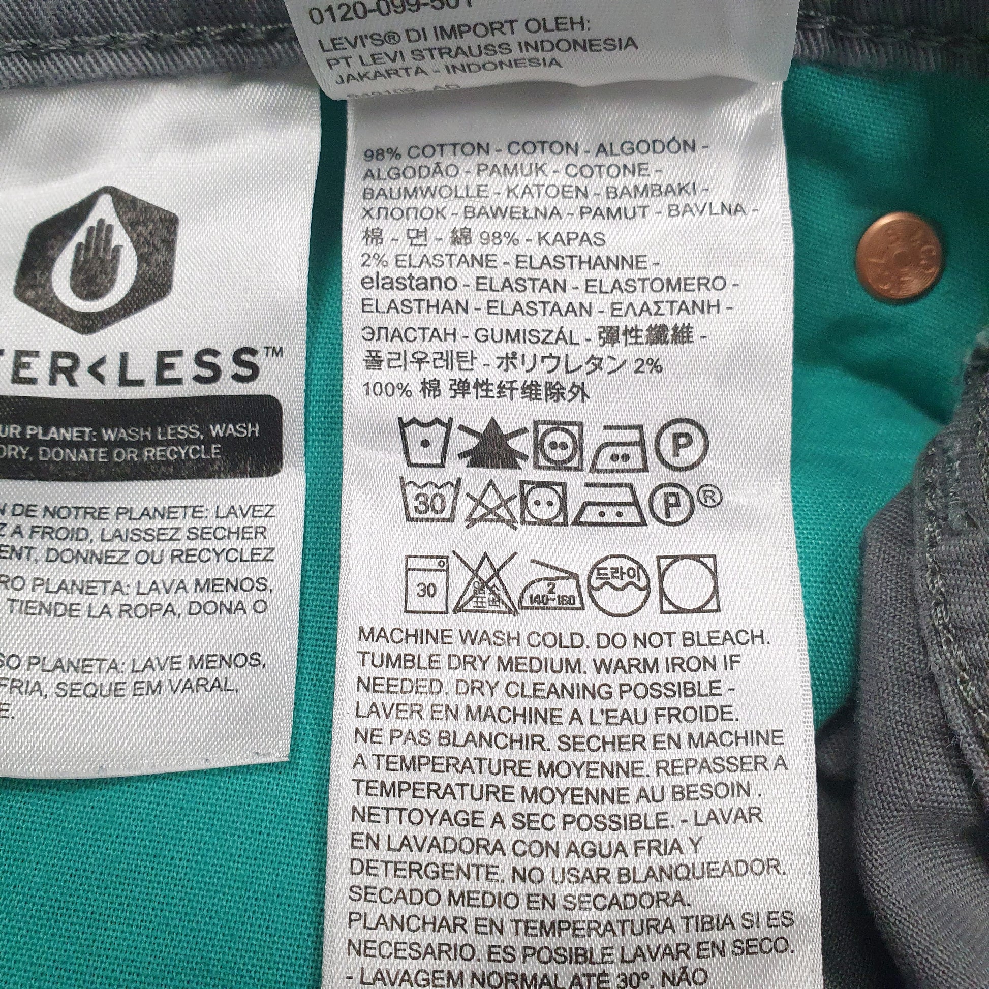 Mens Grey Levis   Jeans