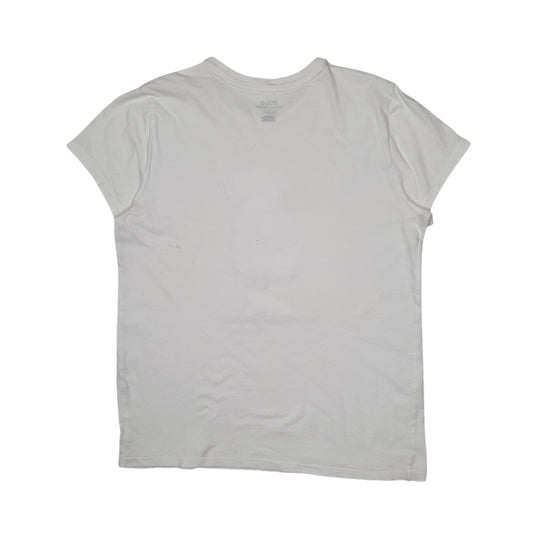 Womens White Polo Ralph Lauren Polo Bear  T Shirt