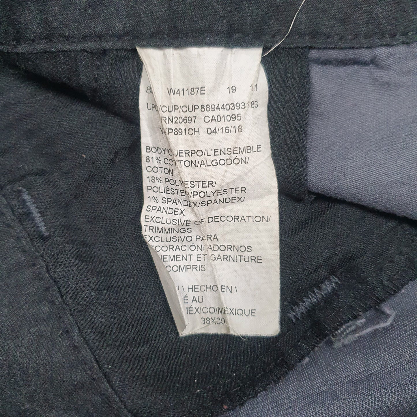 Mens Grey Dickies Workwear  Trousers