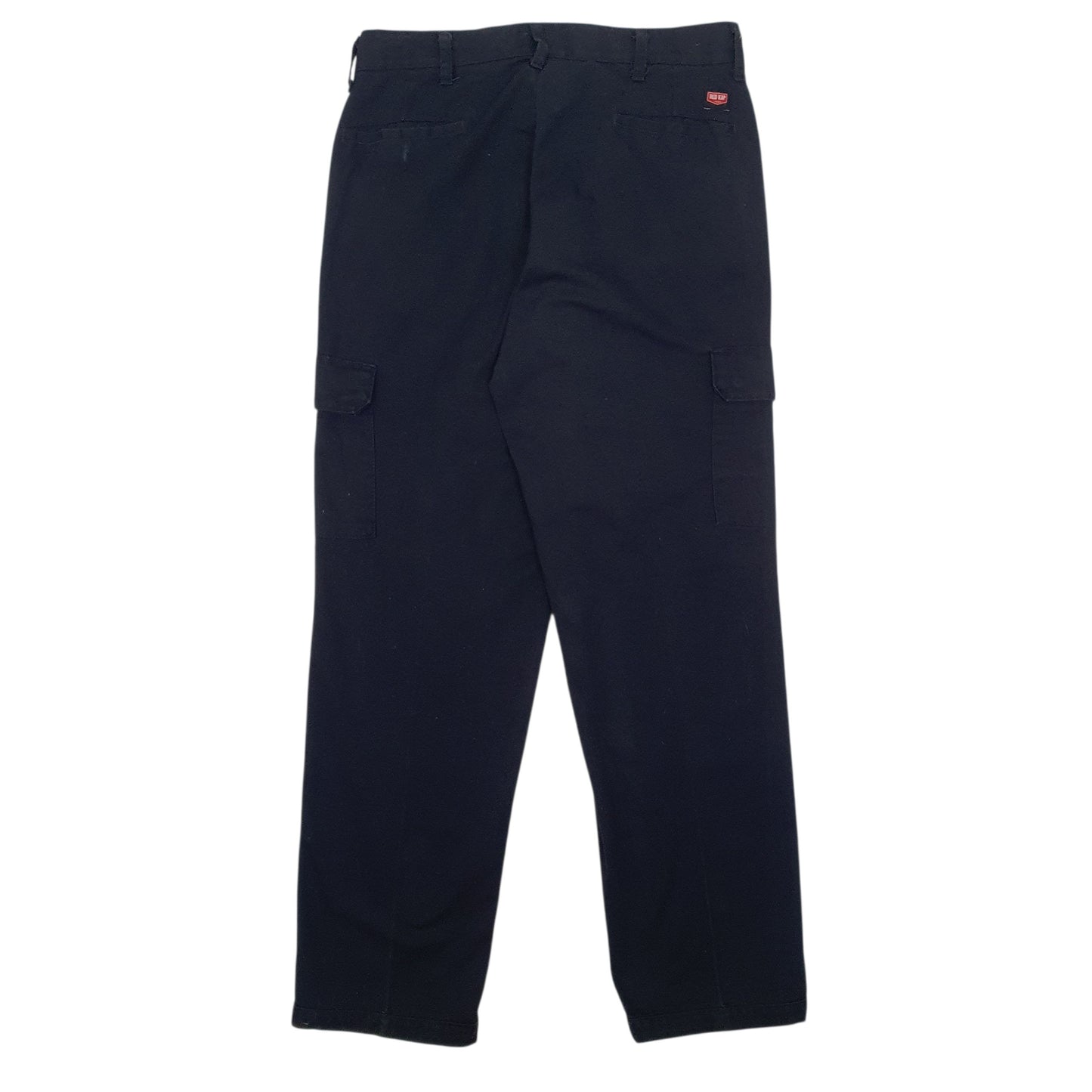 Mens Black Red Kap   Trousers