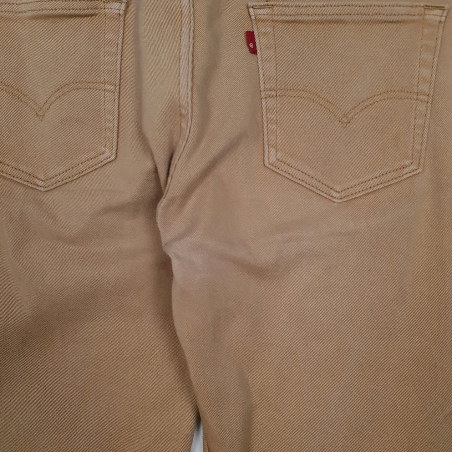 Mens Beige Levis   Jeans