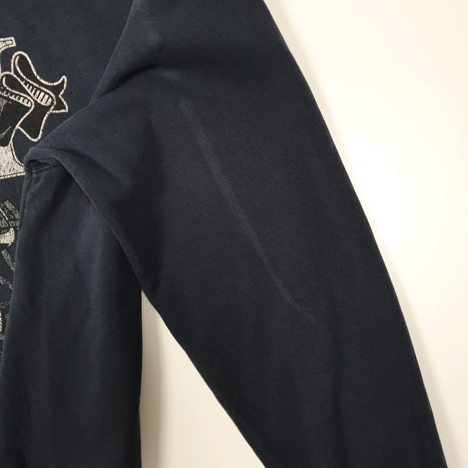 Mens Navy Mitchell & Ness NFL Superbowl LA Raiders Champions Crewneck Jumper