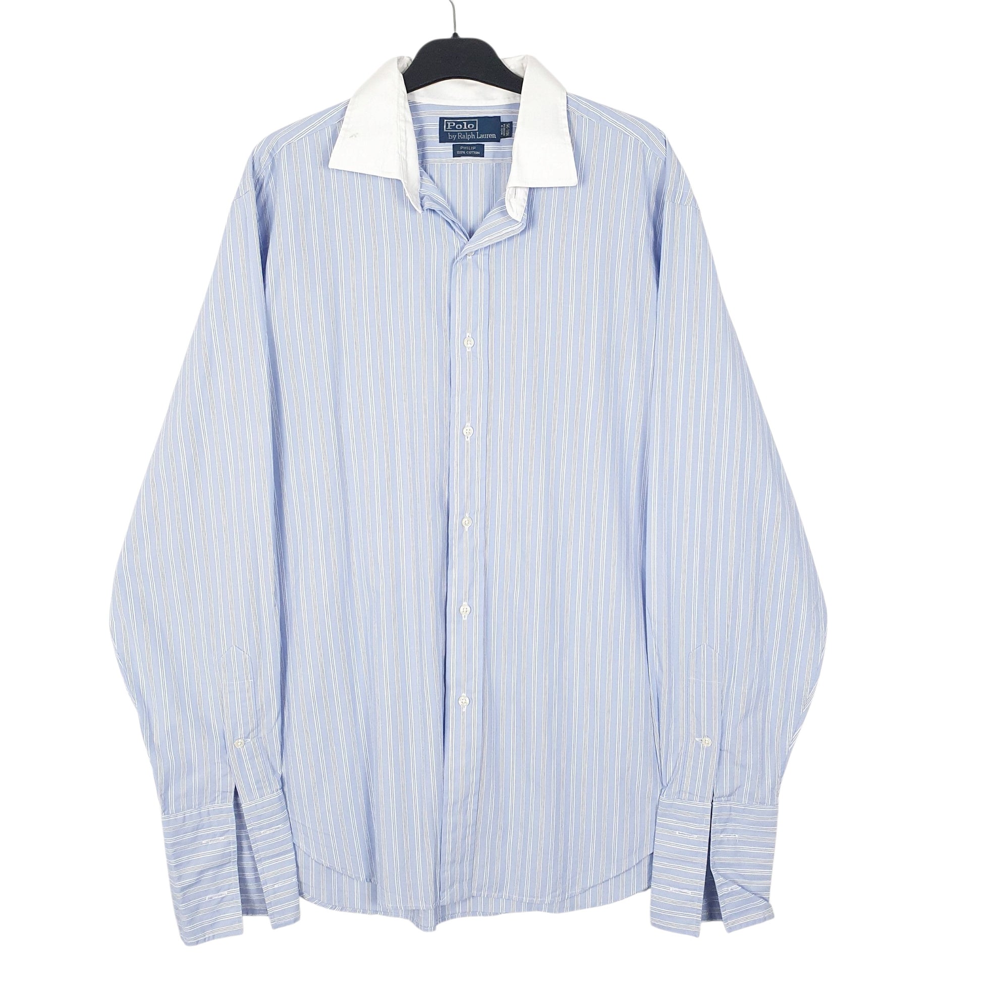 Mens Blue Polo Ralph Lauren Philip Long Sleeve Shirt