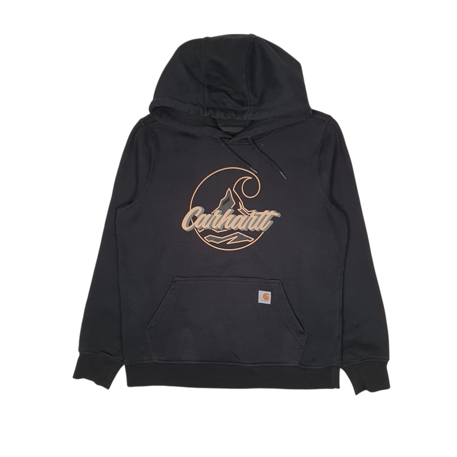 Womens Black Carhartt  Hoodie Jumper