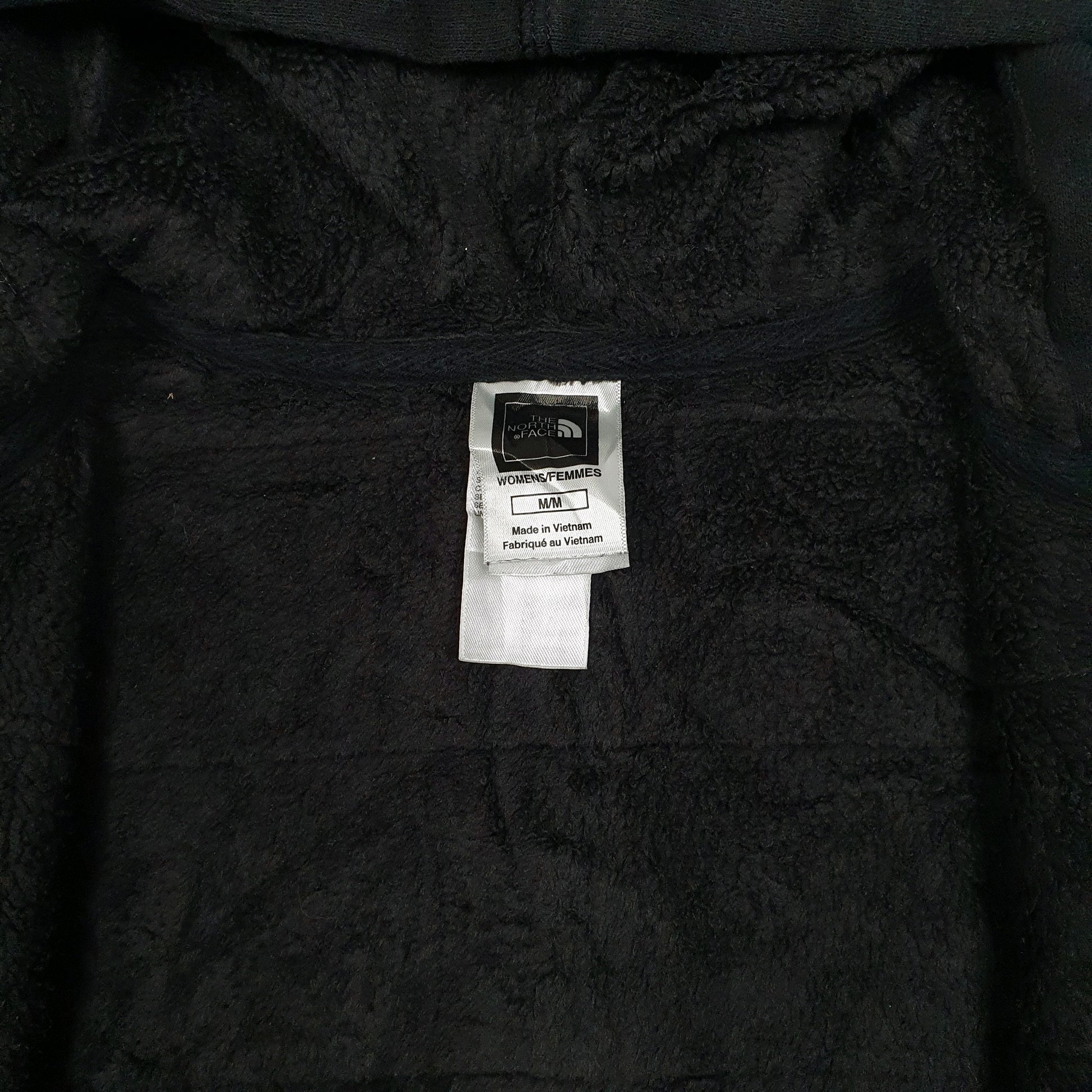 Womens Black The North Face Hoodie Full Zip Jumper