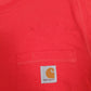 Mens Red Carhartt   T Shirt