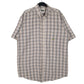 Mens Beige L.L.Bean Riata Short Sleeve Shirt