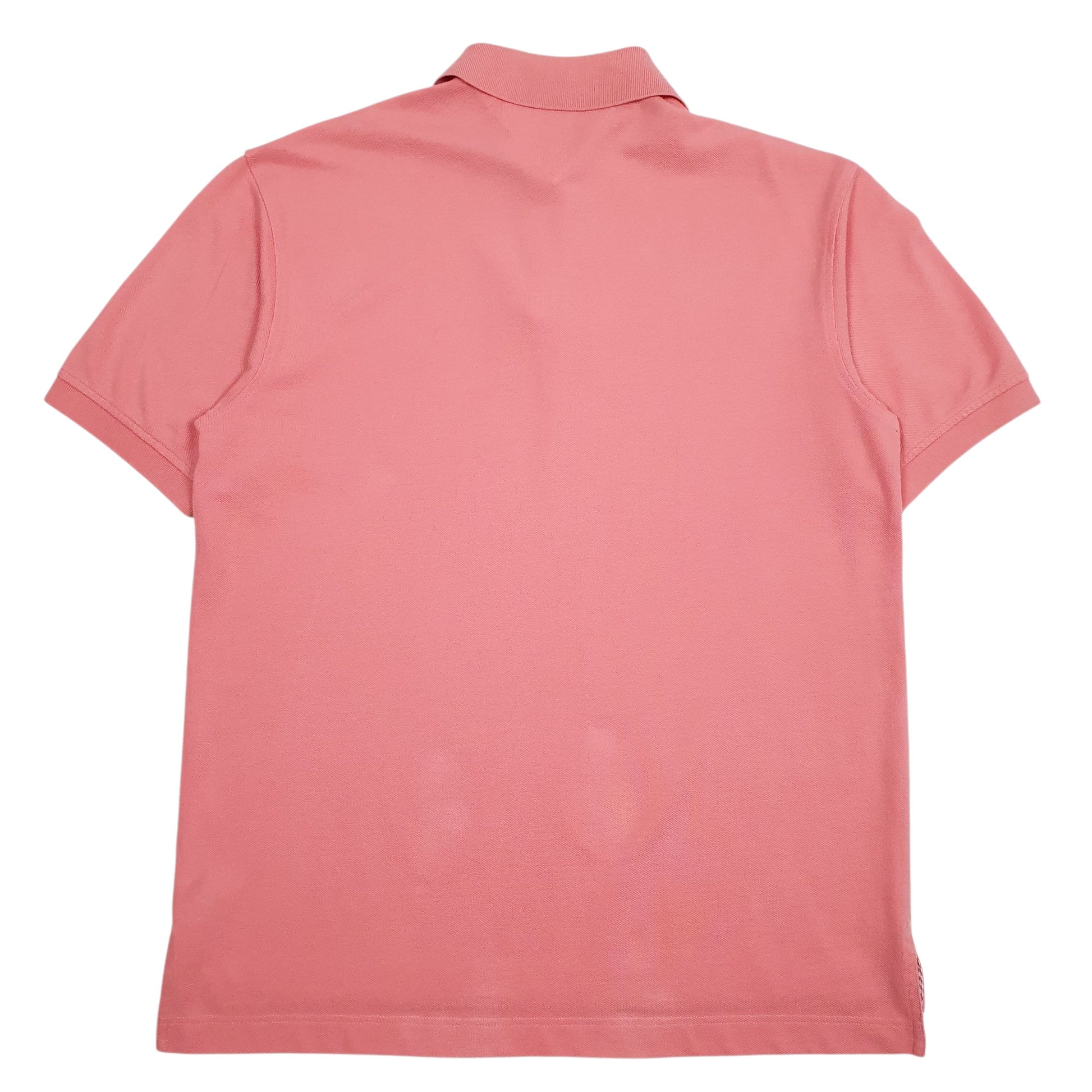 Mens Pink Tommy Hilfiger  Hoodie Polo Shirt