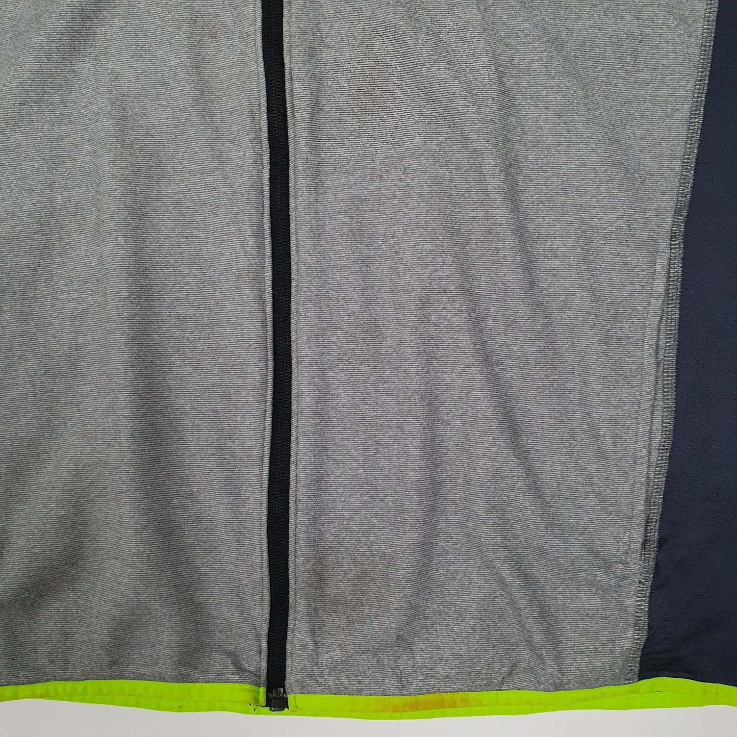 Mens Grey Under Armour Hoodie Boxing Workout Gilet Jumper