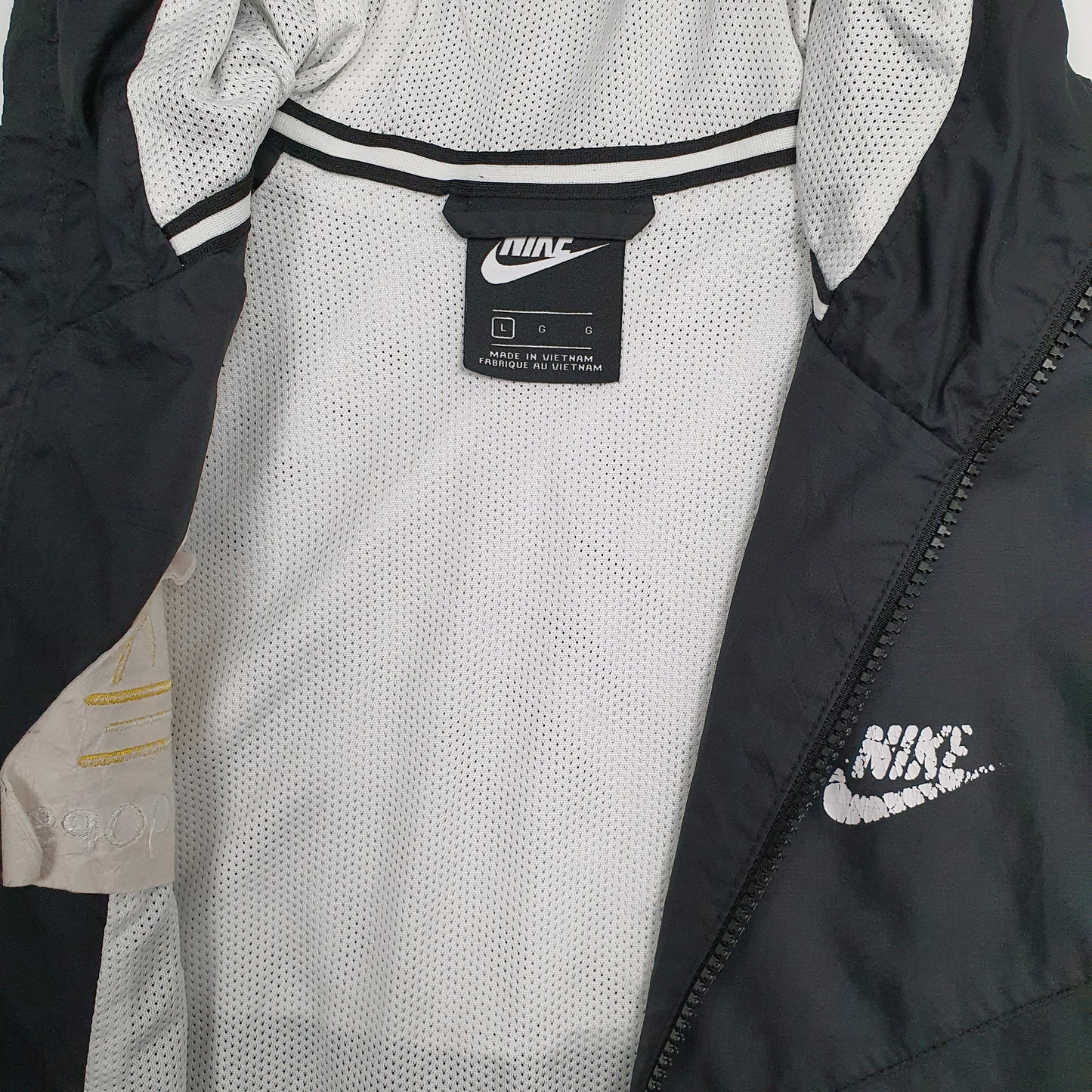 Mens Black Nike Lifehoops  Coat