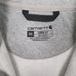 Mens Grey Carhartt  Quarter Zip Jumper