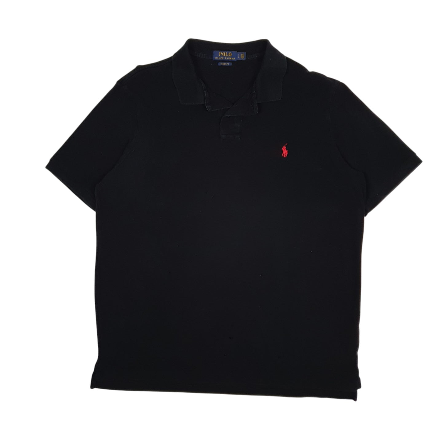Mens Black Polo Ralph Lauren  Short Sleeve Polo Shirt