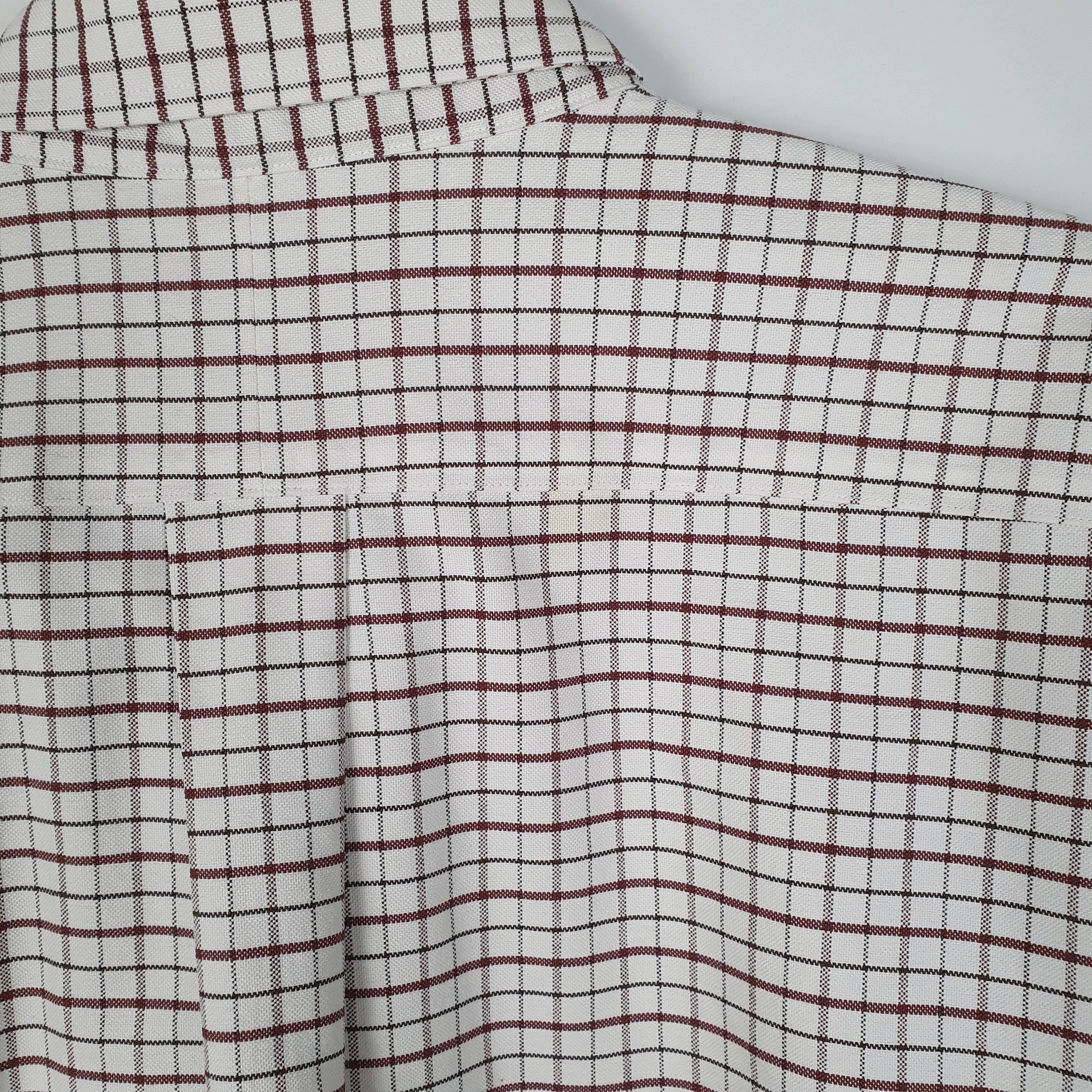 Mens Burgundy L.L.Bean   Shirt