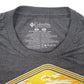 Mens Grey Columbia Sportswear Company Rocky Mountain  T Shirt