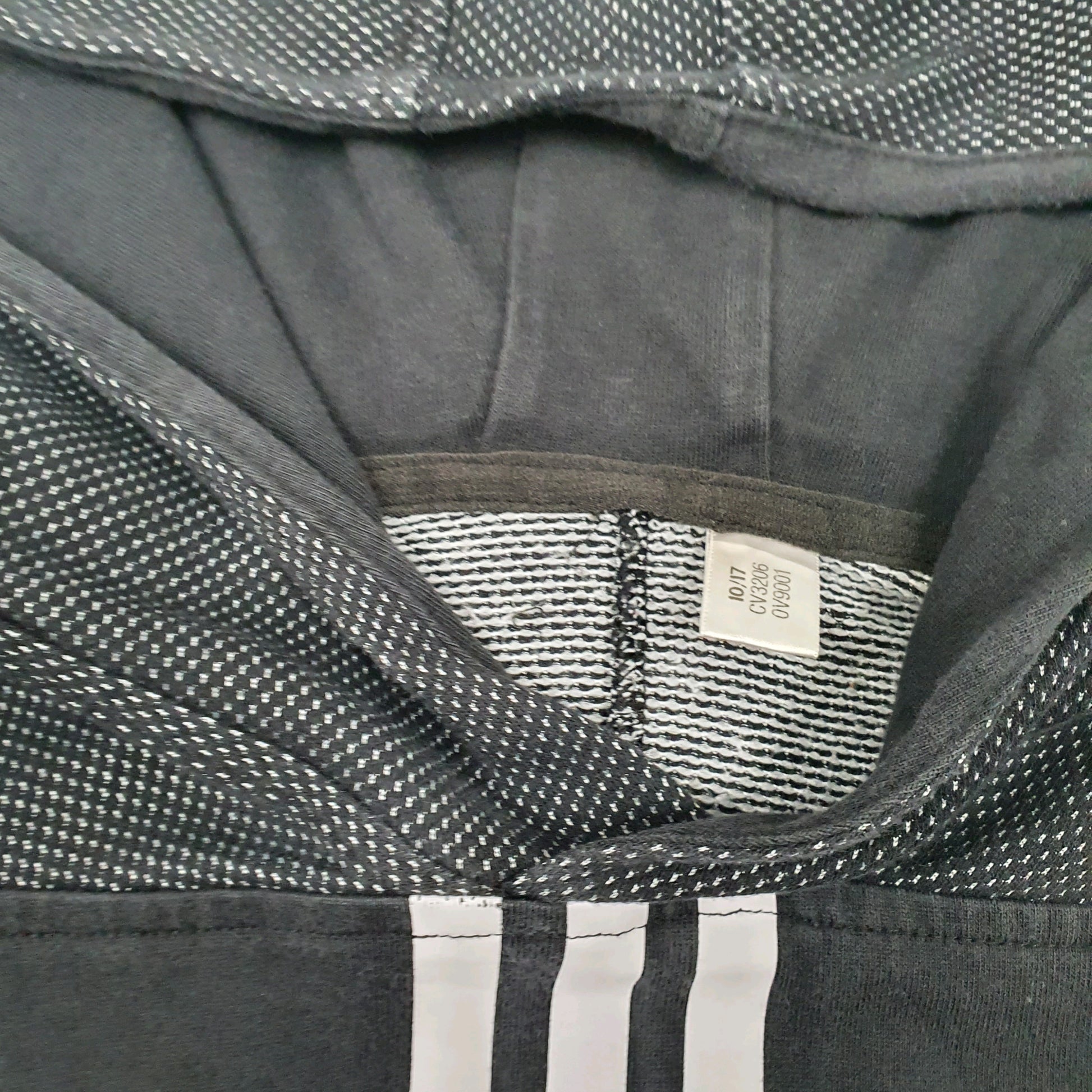 Mens Black Adidas Lightweight Hoodie Jumper