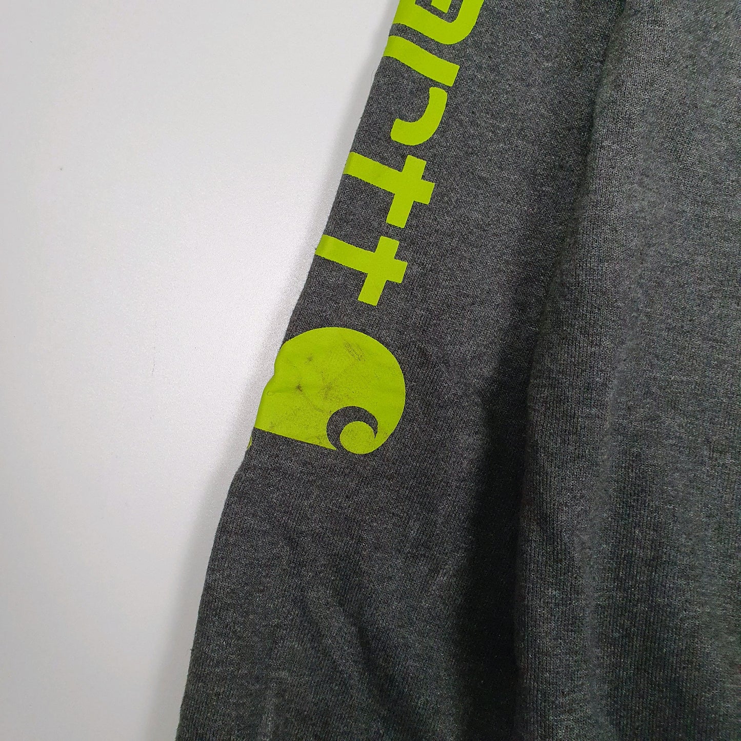 Mens Grey Carhartt  Hoodie Jumper