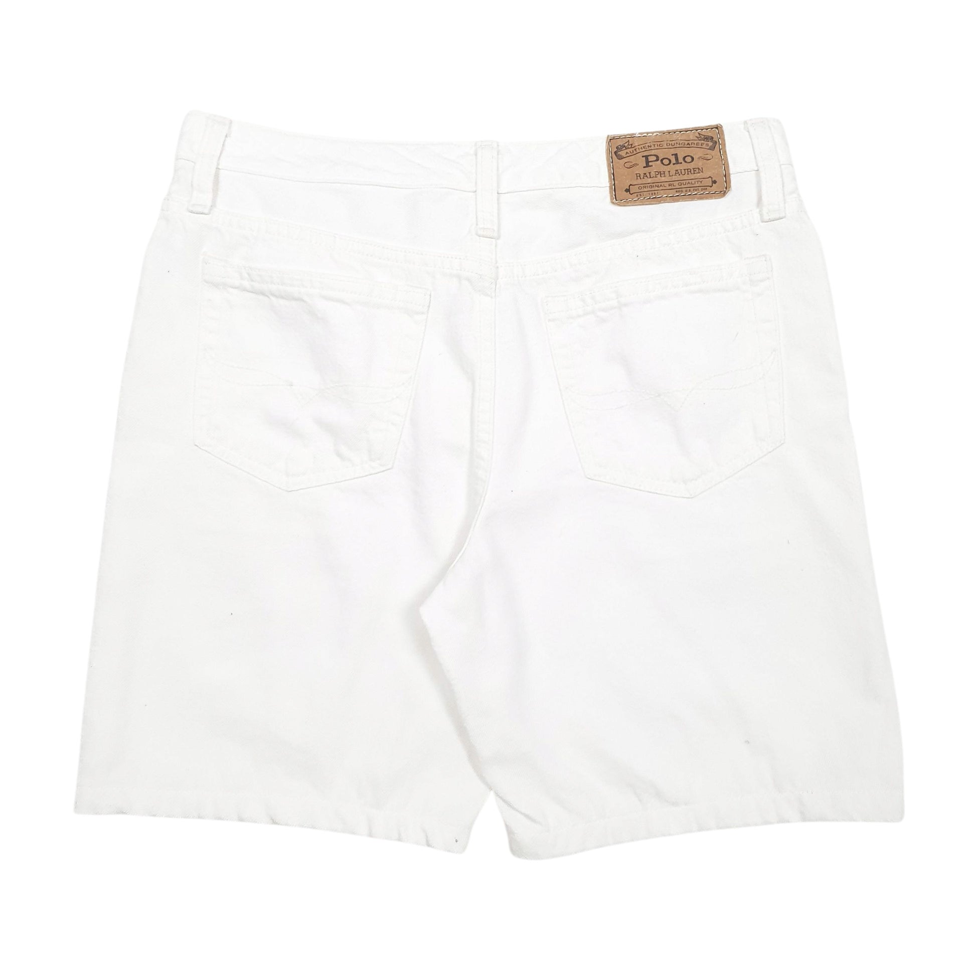 Mens White Polo Ralph Lauren   Shorts